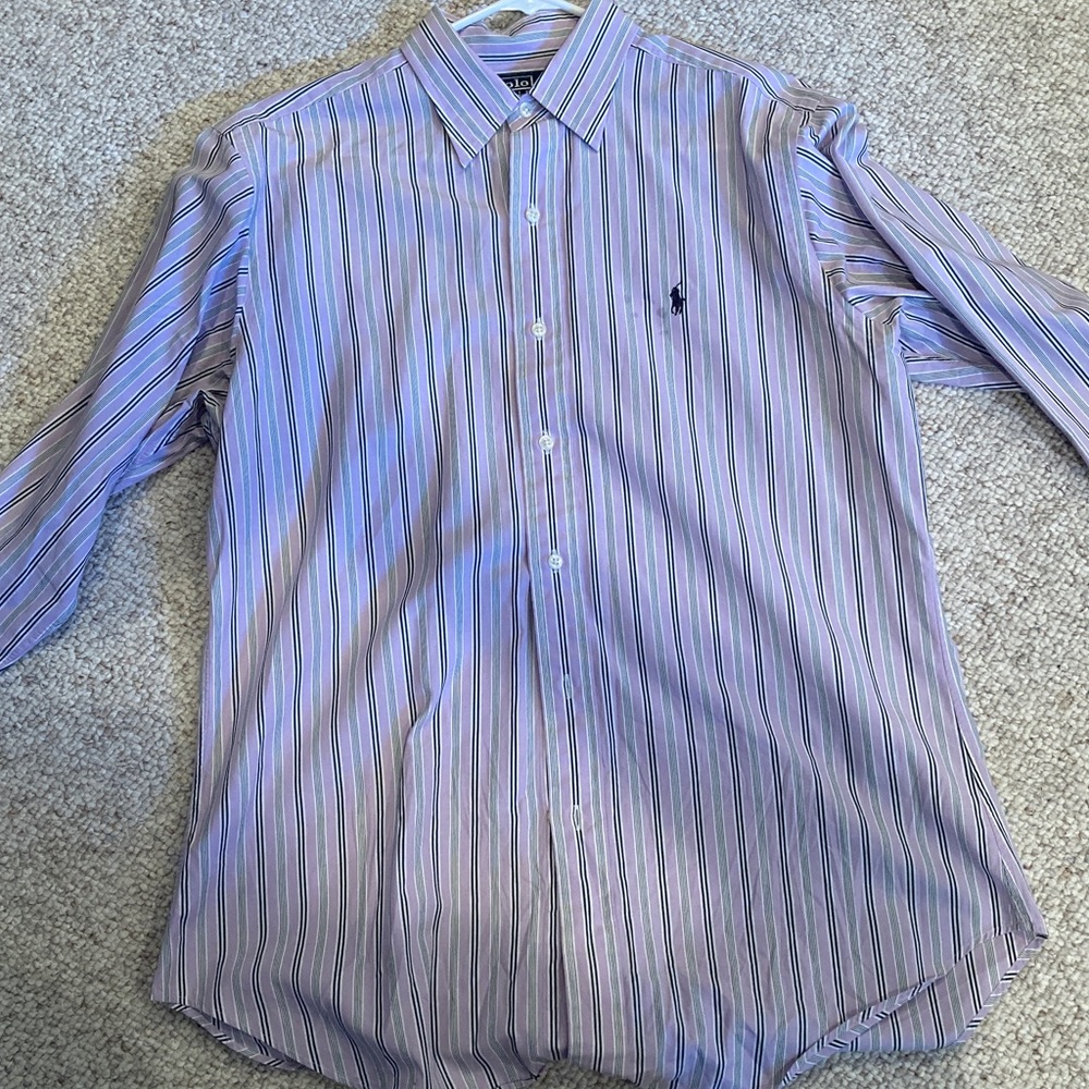 LONG SLEEVE POLO BUTTON DOWN - excellent condition